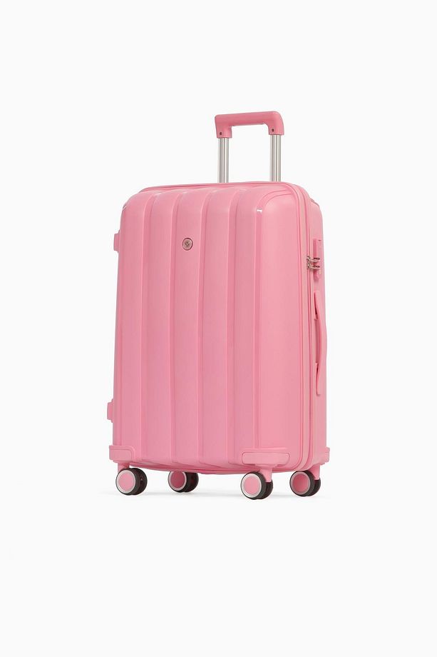 Cengiz Pakel Policarbon Büyük Boy Valiz – Pembe - 241MC305S - 1