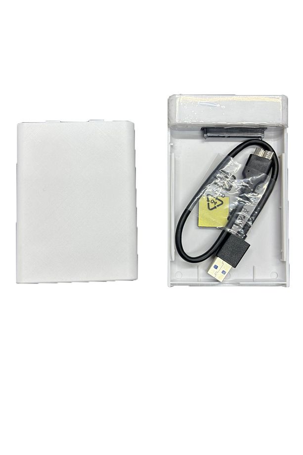 HDD 2.5" HARD DİSK KUTUSU USB 3.0 (BEYAZ RENK) - 3