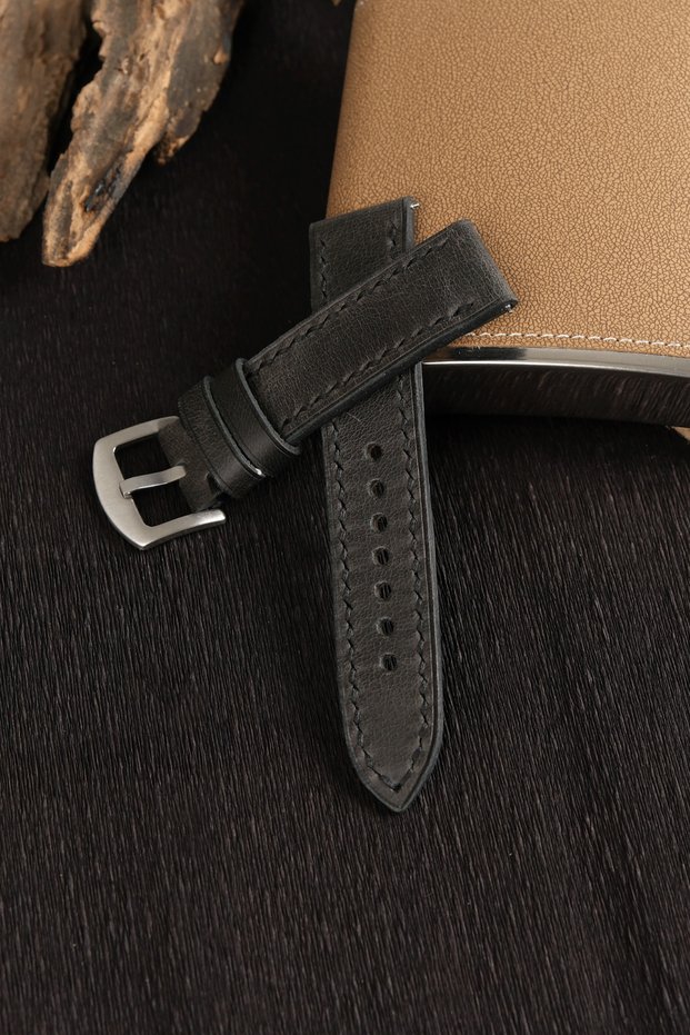 22MM Leather Cord For Fossil Omega Nacar Seiko Citizen Lacoste Armani Tissot Watch Strap 22 mm Handmade