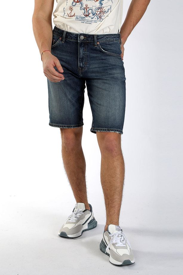 Regular Fit Erkek Denim Şort 242 LCM 121070 ELYO MANDIE DB MID - 1