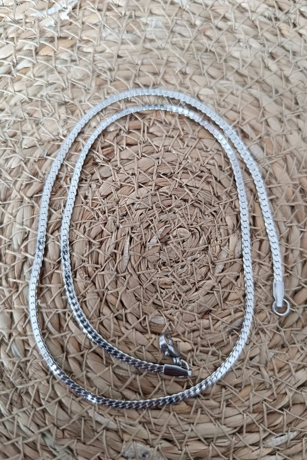Steel Chain Original Real Steel Chain 45Cm Chain Necklace Real Steel Chain Necklace