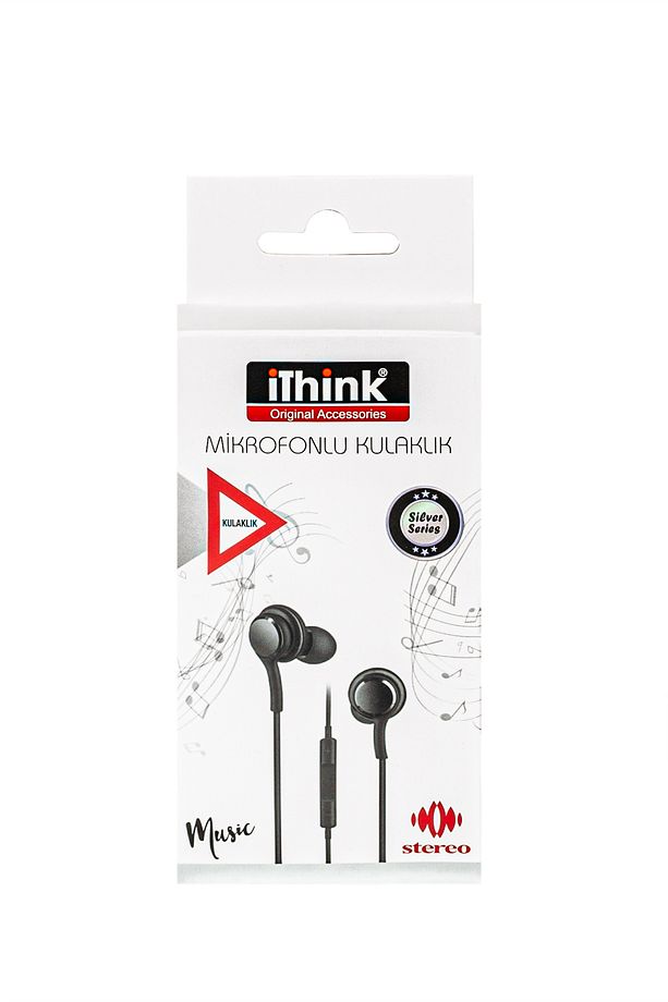 ITHİNK MİKROFONLU KULAKİÇİ KULAKLIK SİLVER S8 - 4
