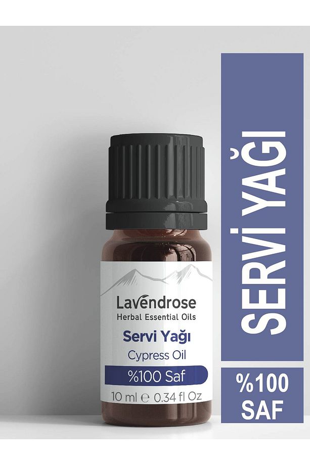 Servi Yağı %100 Saf - Bitkisel Aromaterapi Selvi Uçucu Yağı 10ml-cypress Oil *difizöre Uygun - 1