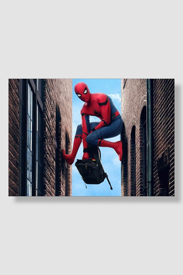 Marvel Spiderman | Örümcek Adam Film Posteri Yüksek Kaliteli Kalın Parlak Kuşe Kağıdı - 1