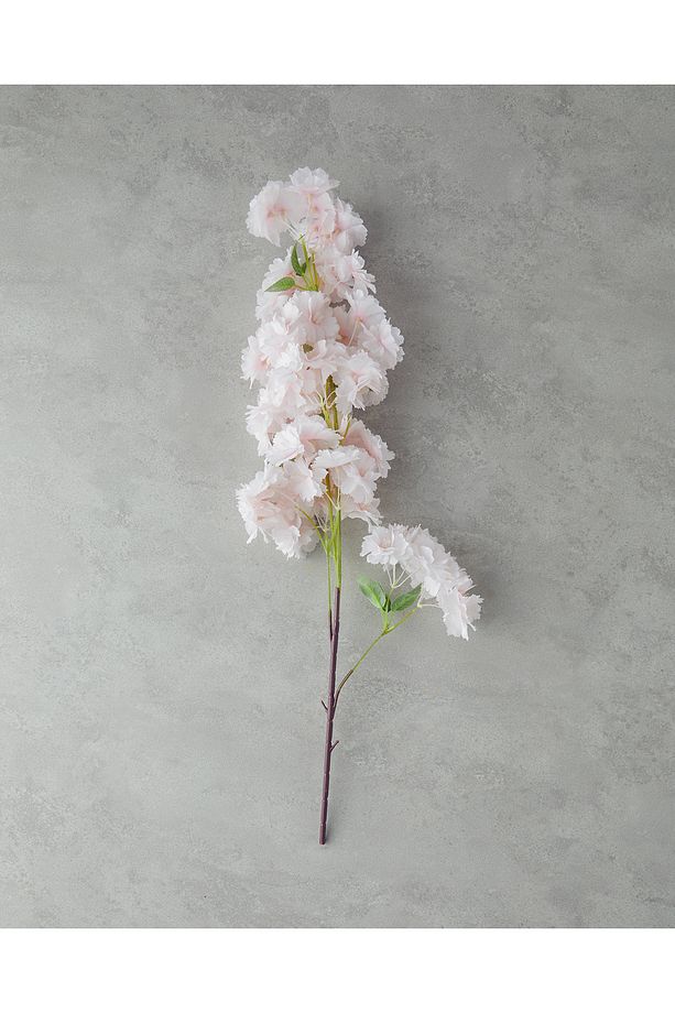 Cherry Branch Tek Dal Yapay Çiçek Açık Pembe - 1