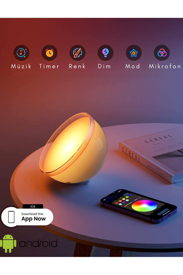 Ambians GO Taşınabilir Şarjlı Smart Küre - 3