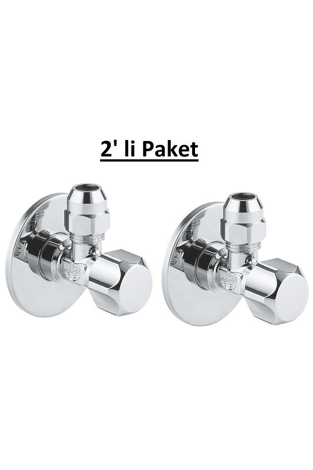 Ara Musluk (1/2 GİRİŞ, 3/8 ÇIKIŞLI) - 2'li Paket - 1