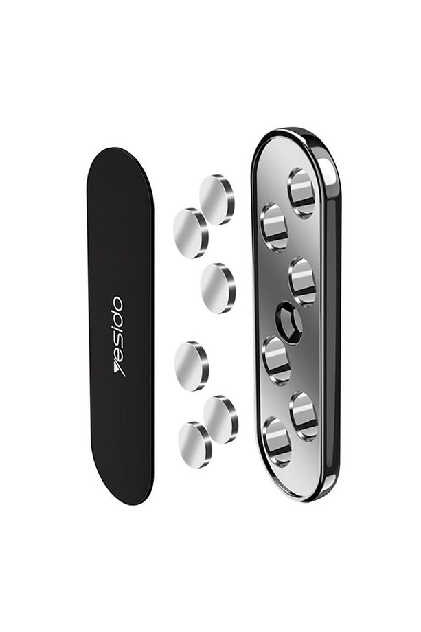 Süper Mini Yapışkanlı Ayarlanabilir Manyetik Mini Telefon Tutucu Süper Tutuş Mıknatısı 3.5 inç-6 inç - 2