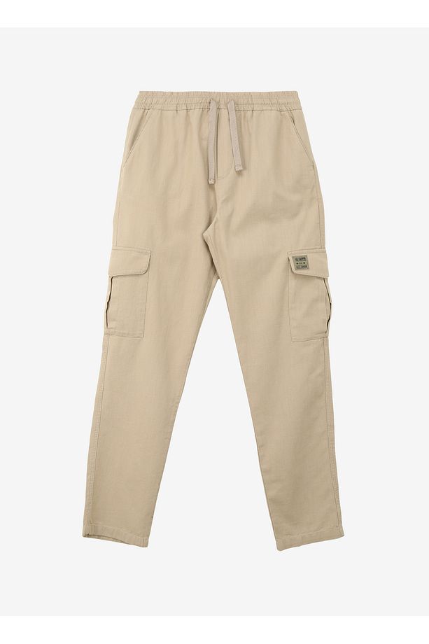 Normal Paça Bej Erkek Kargo Pantolon 242 LCM 221008 KETGO BEJ - 1