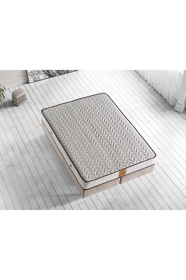 Exclusive Visco Yatak Tek Ve Çift Kişilik Ekstra Lüks Yaysız Yatak 24 Cm Pamuklu Doğal Keten Kumaş - 7