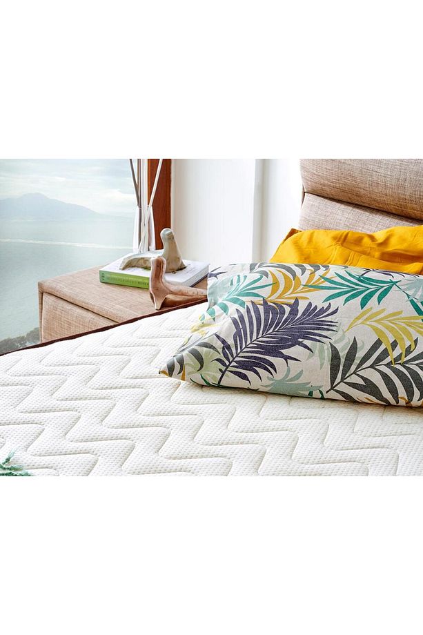 Exclusive Visco Yatak Tek Ve Çift Kişilik Ekstra Lüks Yaysız Yatak 24 Cm Pamuklu Doğal Keten Kumaş - 8