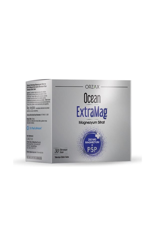 Ocean Extramag Magnesium Citrate 30 Effervescent Sachets
