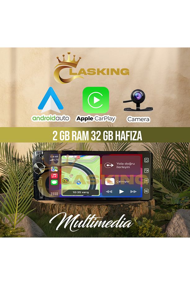 Ysn-629 Android Multimedya 5inç Double Teyp Carplay 2-32 - 1