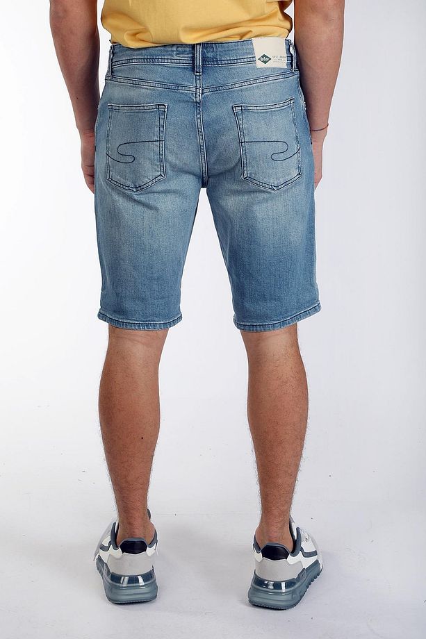 Regular Fit Erkek Denim Şort 242 LCM 121068 ELYO KAI LIGHT ISLAN - 2