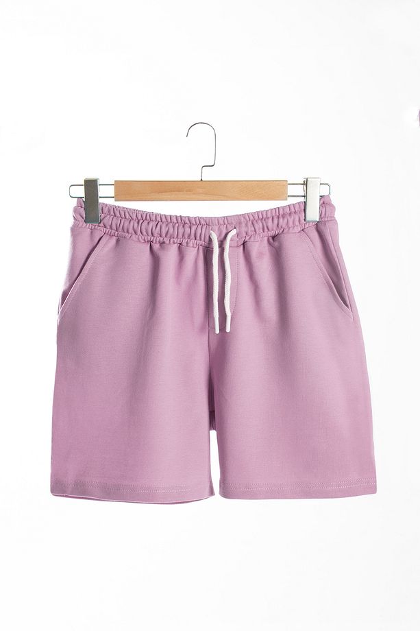 Erkek Lila Basic Regular Fit Şort & Bermuda - 1