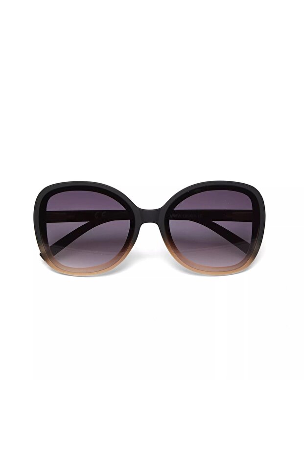 Anna Butterfly Sunglasses Black Rose