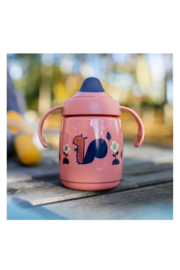 كوب شرب وردي سعة 300 مل - 4