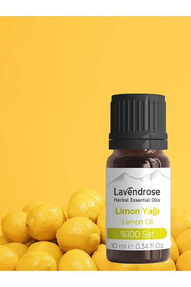 Limon Yağı %100 Saf * Bitkisel Aromaterapi Limon Uçucu Yağı 10ml *lemon Oil* Difuzör Buhurdan Yağı - 4
