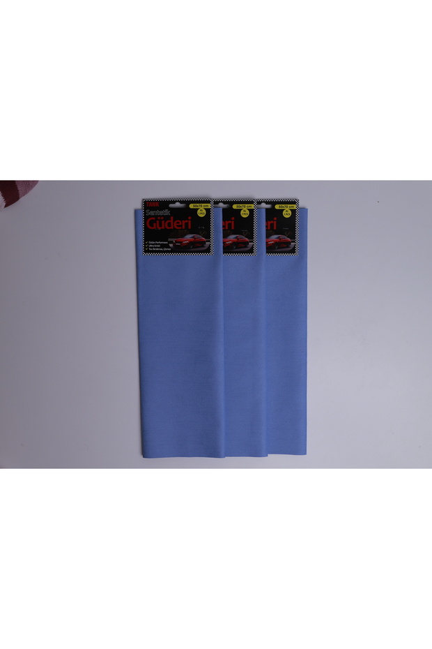 MİKROFİBER GÜDERİ TEMİZLİK BEZİ 50X70cm 3 ADET - 4