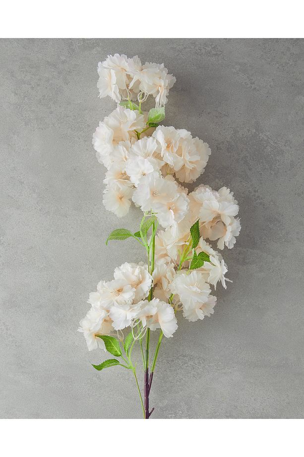 Cherry Branch Tek Dal Yapay Çiçek Şampanya - 2