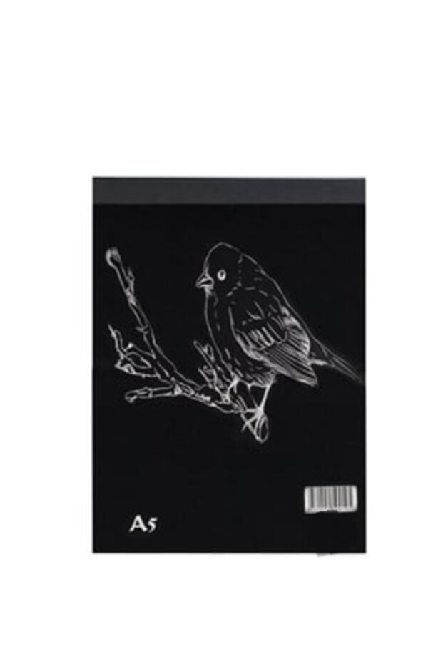 Black Notebook A5 30 Sheets - 1
