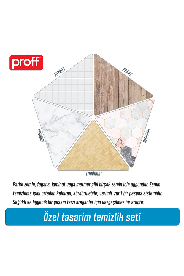 Sprey Mop 1 3 Adet Yedek Mop - 7