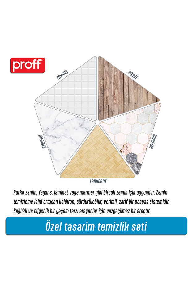 Sprey Mop + 3 Yedek Mop - 6