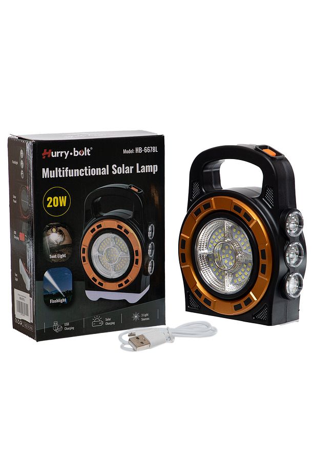 Taşınabilir COB LED güneş Holofote 2400mA USB şarj balıkçı ışığı 3 uzun vadeli ışık kontrol - 4