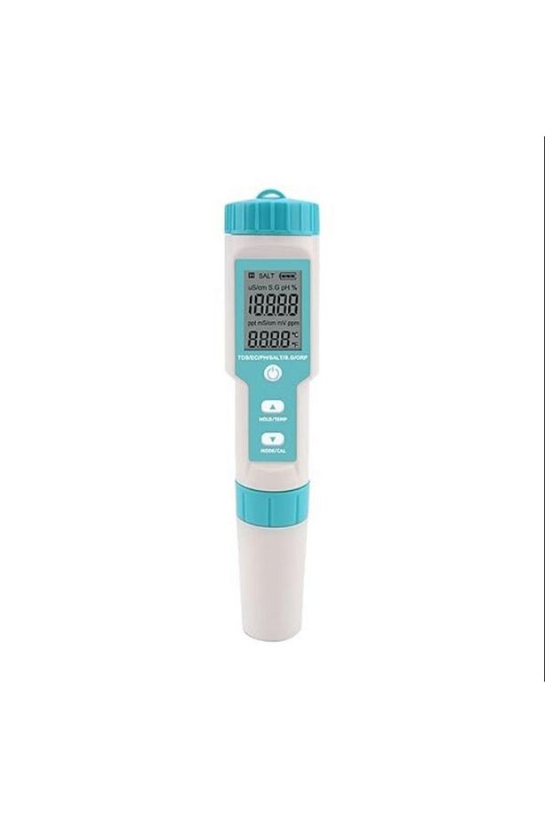 PH meter, 7 in 1 PH/TDS/EC/ORP/SG/Tuzluluk/Sıcaklık Çok Parametre Cep Su Kalitesi Test Elektrot ile - 1