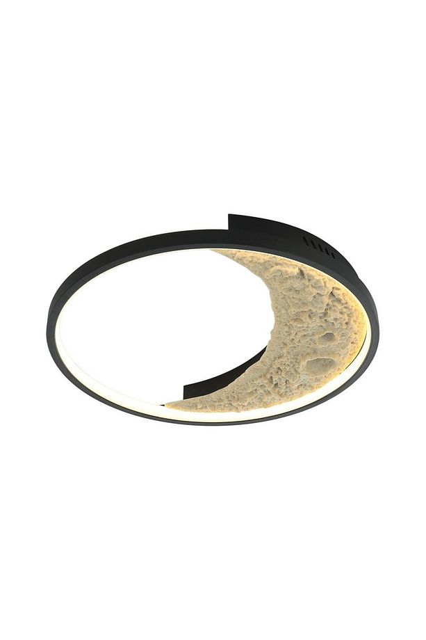 MULEN SİYAH L400 LEDLİ PLAFONYER AVİZE 3000K - 1