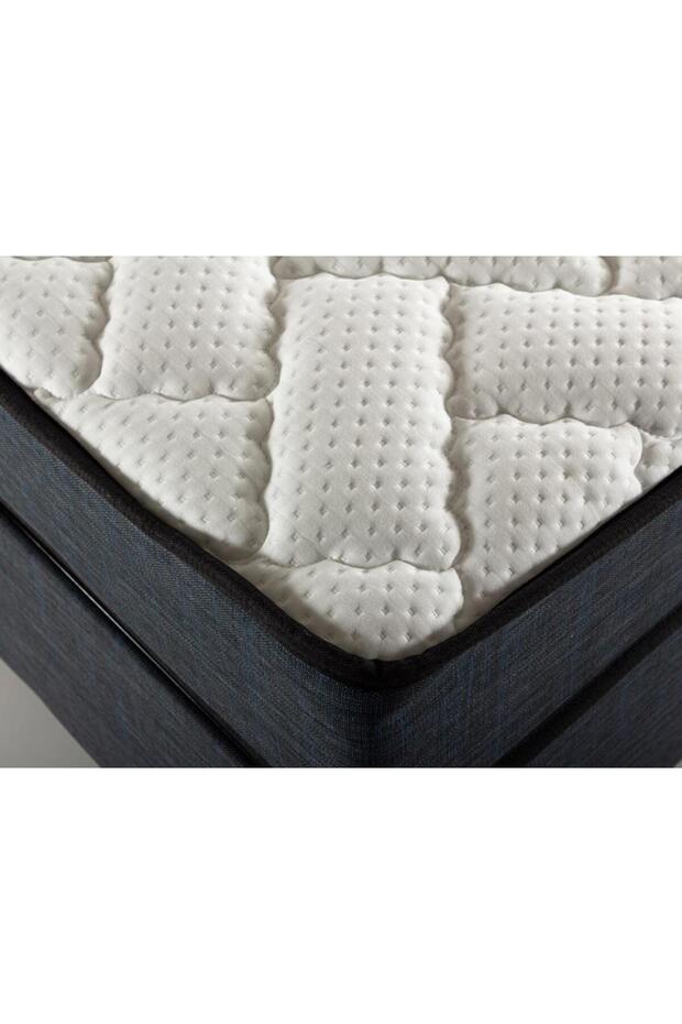 Notte Yatak 120x200 Cm Tek Kişilik Ultra Ortopedik Sert Yatak, Tek Taraflı Lüks Kumaşlı Yaylı Yatak - 6