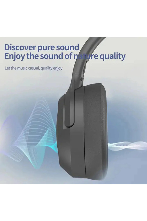 En Yeni Nesil Şık Ergonomik Extra Bass Kablosuz Bluetooth RGB Işıklı Mikrofonlu Spor Kulaklık - 7