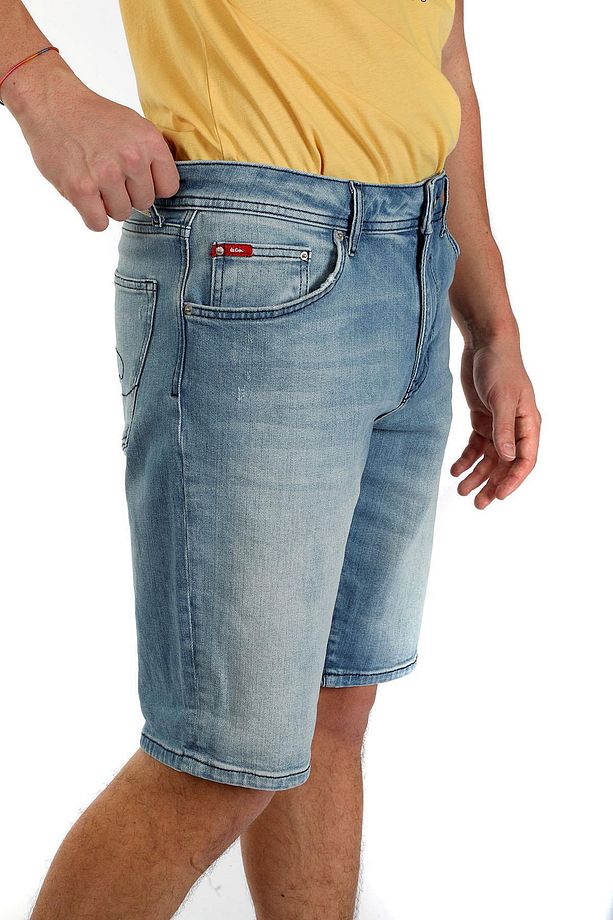 Regular Fit Erkek Denim Şort 242 LCM 121068 ELYO KAI LIGHT ISLAN - 3