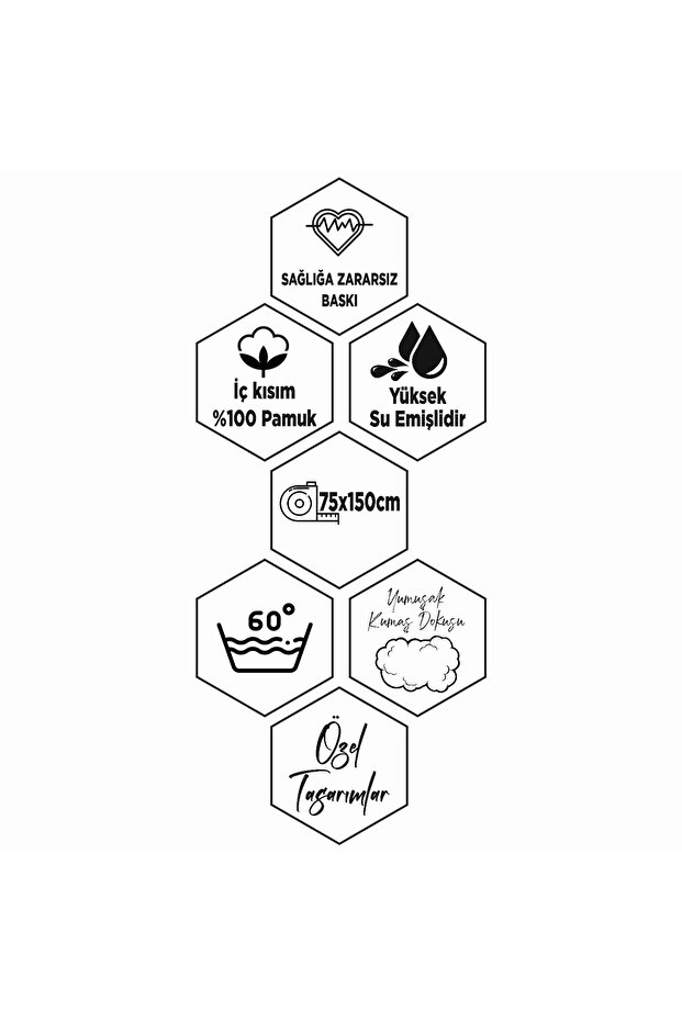 رمز: 12 نموذج منشفة الشاطئ المطبوعة - 4