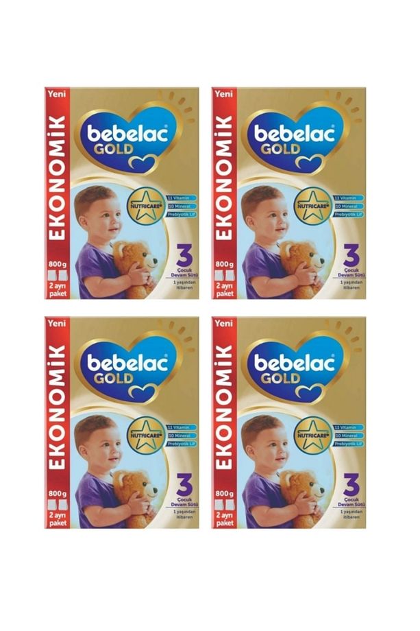 Gold 3 Devam Sütü 800 gr X 4 Adet Avantaj Paket - 1