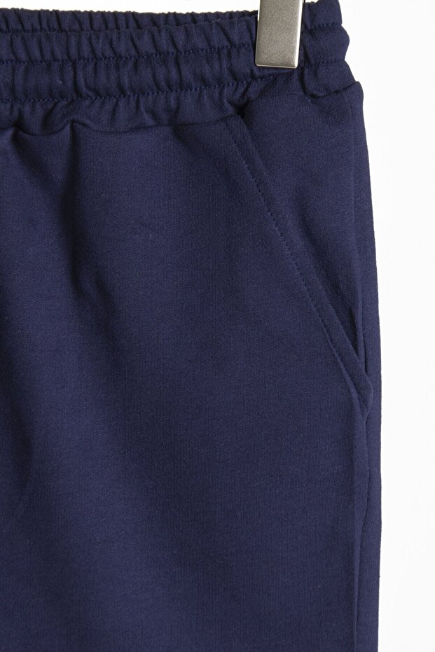 Erkek Lacivert Basic Regular Fit Şort & Bermuda - 3