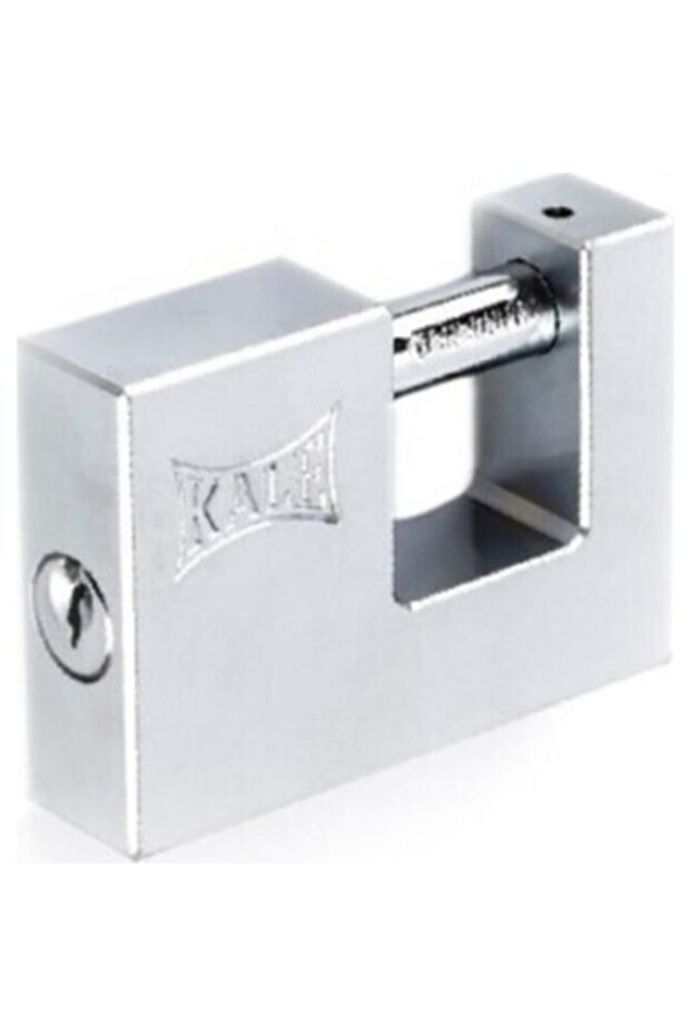 Horizontal Steel Sliding Padlock Brass Over Nickel Plated 60mm Kd001/50/160