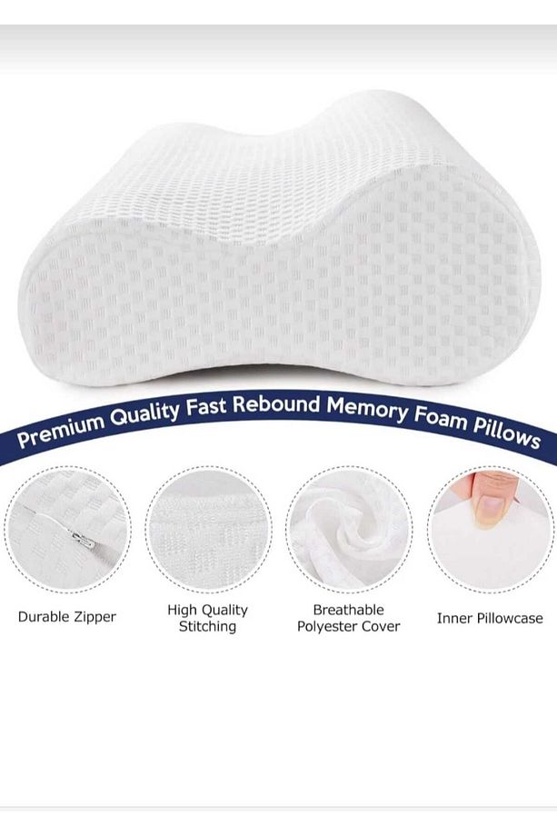 Tempur  Yastık  Sirt  Üstü  Yan Uyuma  Yastığı  Tempura  Pillow  Visko  Foam Memory Reas High Pillow - 5