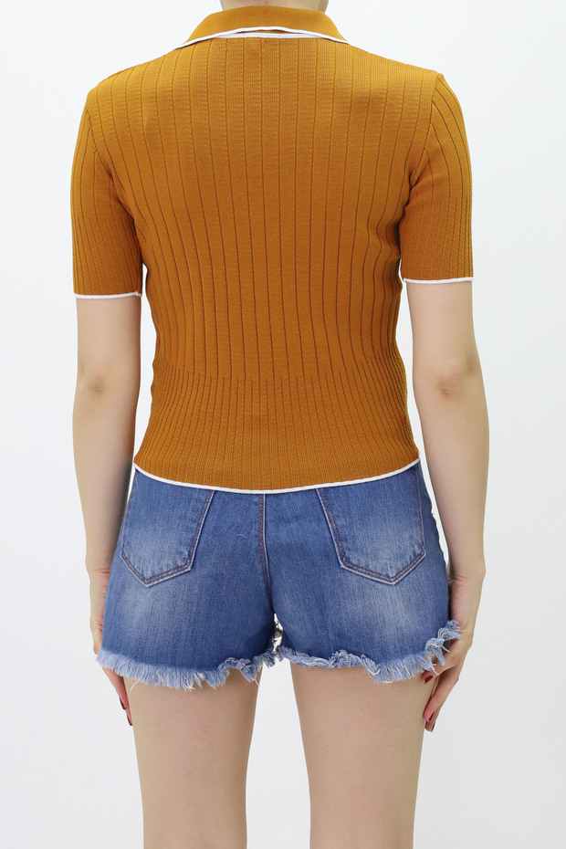 gömlek yaka triko - 2