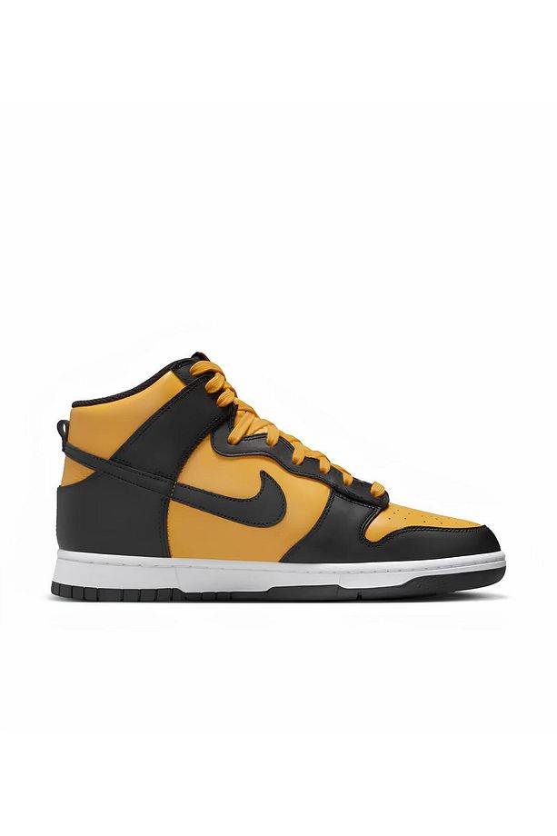 Dunk High Retro University Gold and Black Unisex Sneaker Ayakkabı - 3