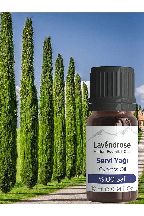 Servi Yağı %100 Saf - Bitkisel Aromaterapi Selvi Uçucu Yağı 10ml-cypress Oil *difizöre Uygun - 3