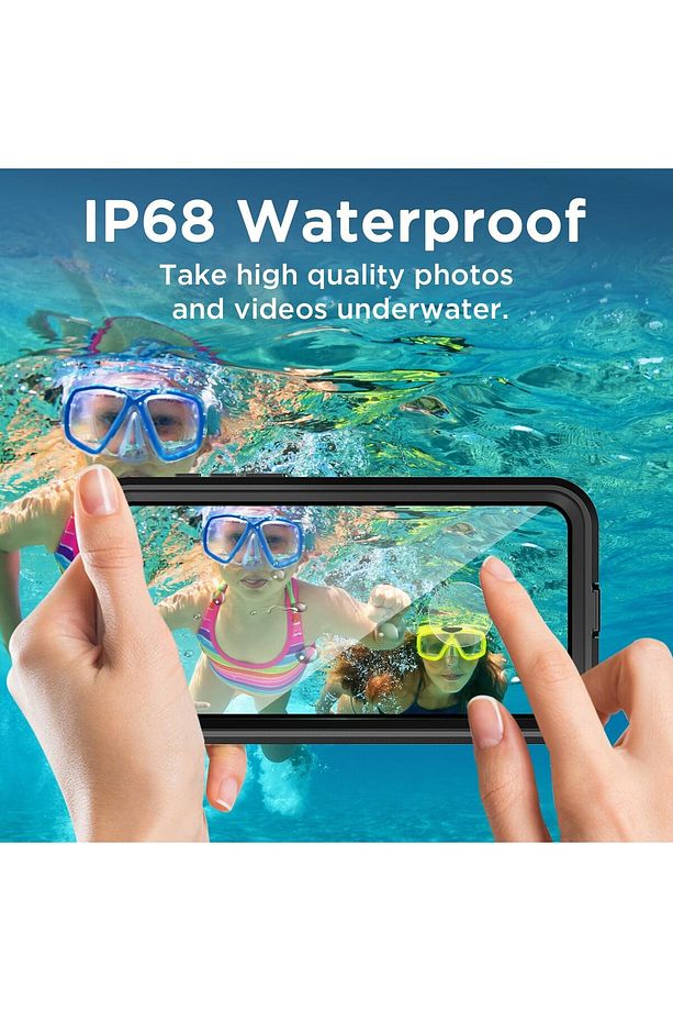Samsung Galaxy S24 Plus Kılıf 360 Derece Tam Kaplar Su Toz Geçirmez Magsafe Armor Zırh Kapak Water - 6