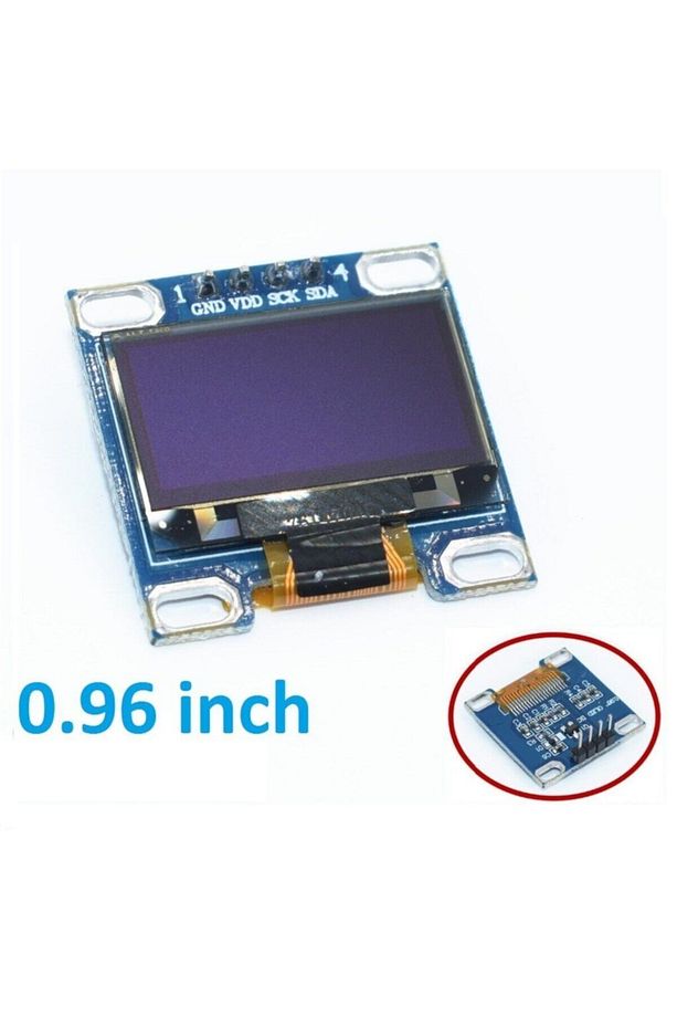 128x64 Oled Ekran Lcd 0.96 I2c Arduino Raspberry Pı Beyaz - 5