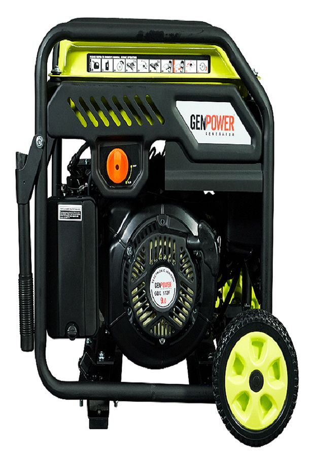 GBG 75 İE Model 7,5 kVA Benzinli, Marşlı Tekerlekli  Monofaze İnverter Jeneratör - 1