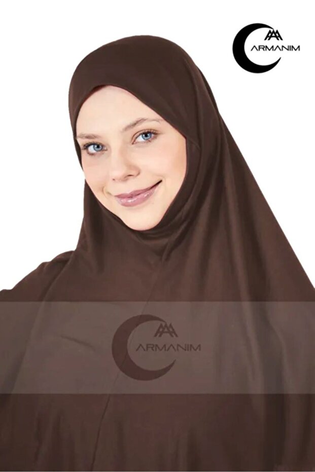 وشاح عملي من خشب الساج الجاهز، سهل الاستخدام، عمامة Hijab Bone الجاهزة