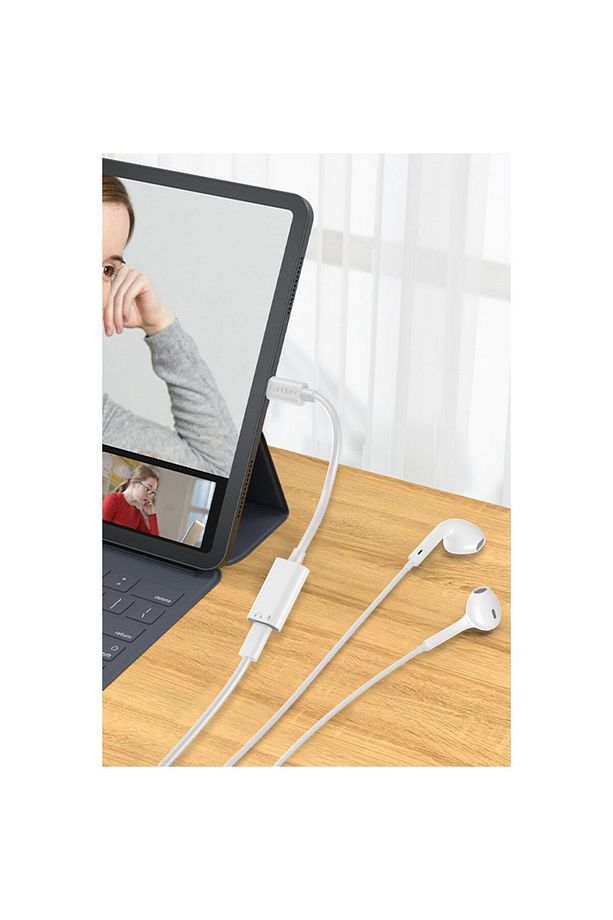iPhone 15 Pro 15 Plus 15 Pro Max Uyumlu Type-C to Lightning Kulaklık Çevirici Dönüştürücü Şarj Müzik - 2