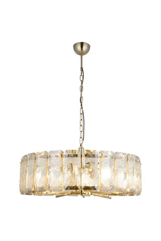 ORVİN ANTİK LAK 8'Lİ AVİZE - 1