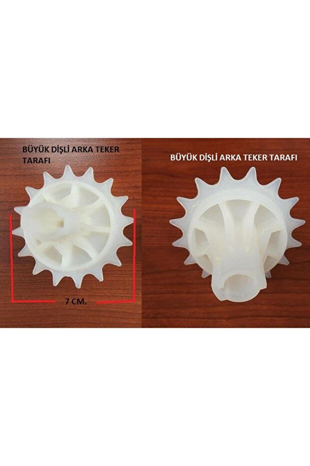 Active Pedallı Traktör - Kepçe Ön Dişli - 2