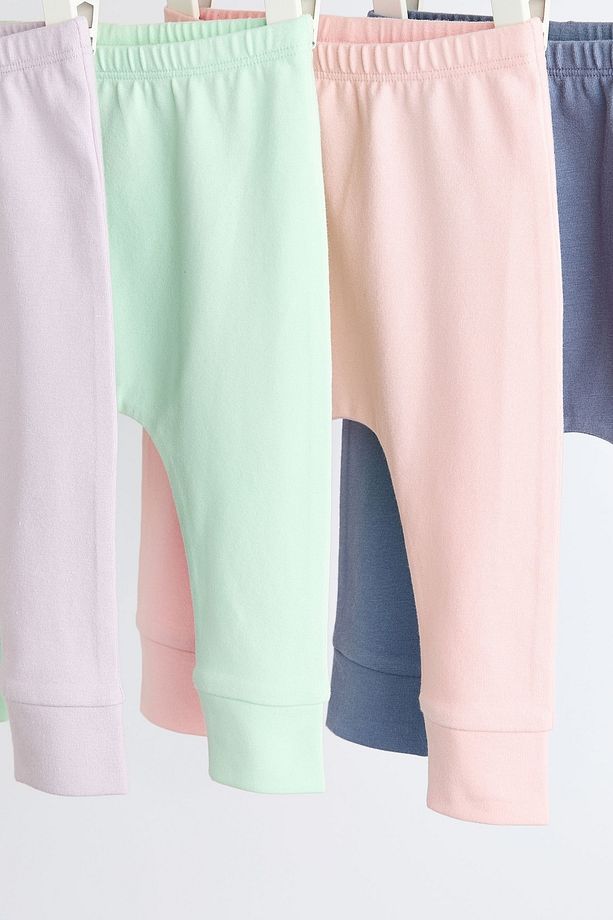 % 100 Pamuklu Multi Pastel 4’lü Eşofman Alt Set - 5