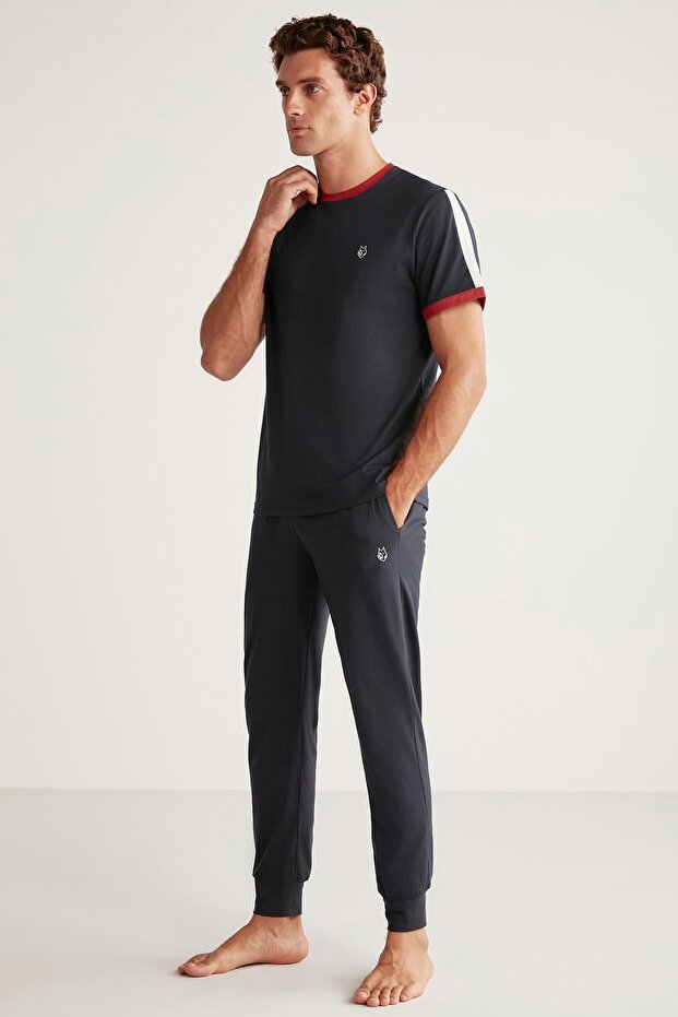 طقم بيجامة ناعم الملمس - 2